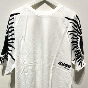 Puma X Pleasures Men's Graphic Tee White 625195 02 - New